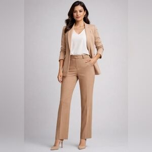 Simply Vera Vera Wang Camel Tailored Dress Pants Size 12